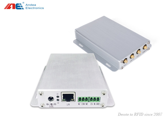 4 Antenna channel ISO18000-3M1 Mid Range RFID Reader with Adjustable RF Power