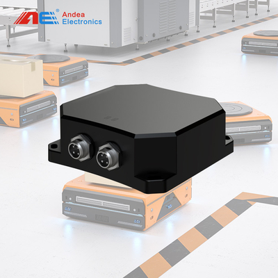 ISO15693 Standard AGV Ground Tags Recognition RFID Reader 24V DC Power Supply Supports Modbus TCP/485/232 Communication