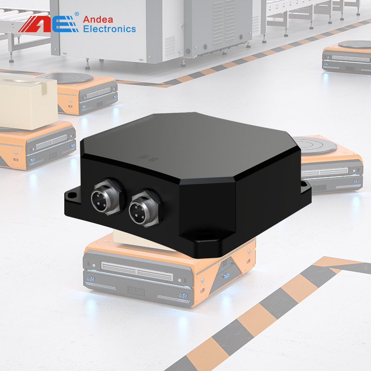 ISO15693 Standard AGV Ground Tags Recognition RFID Reader 24V DC Power Supply Supports Modbus TCP/485/232 Communication