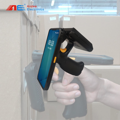 860-960MHz RFID 휴대용 판독기 ISO18000-6C 안드로이드 전파 식별 태그 독자 rfid 판독기 UHF가 오랫동안 이릅니다